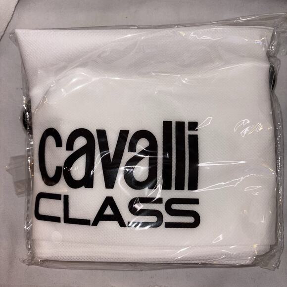 Cavalli Tatiana Large Top Handle TOTE Black Crossbody Strap MSRP $118 NWT - Picture 4 of 12